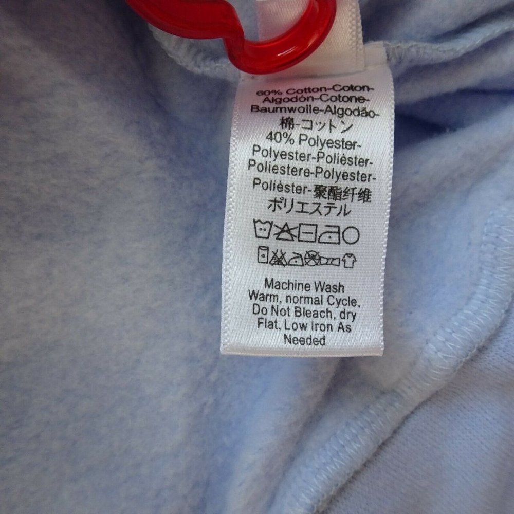 New Free People Movement Sweatshirt Work It Out Hoodie Aurora Blue Athleisure S - Picture 10 of 12